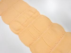 正絹　縮緬地　絞り　帯揚げ